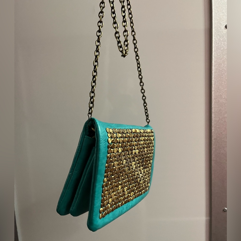 Urban outfitters bag. Turquoise studded crossbody